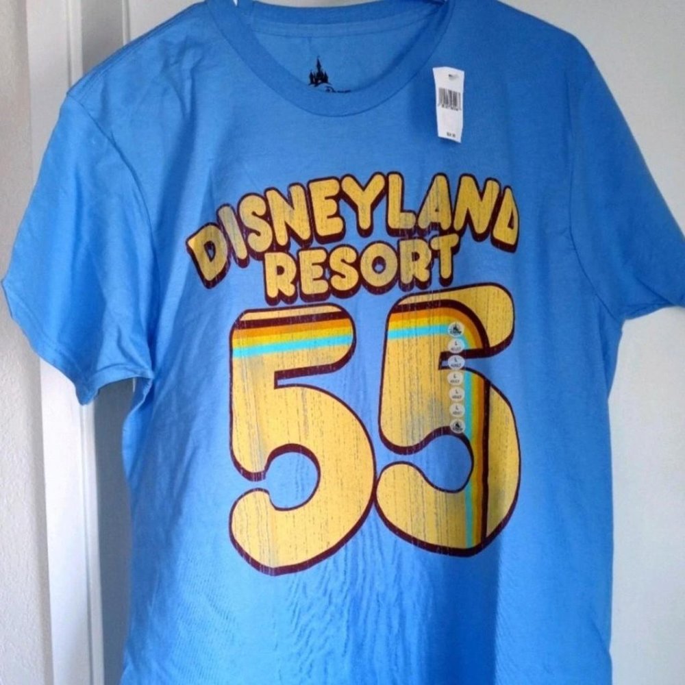 Disney Tee Disneyland Resort 55 Brand New with Tags Large